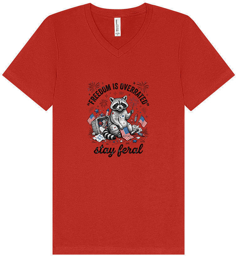 Freedom is Overrated Unisex V-Neck Shirt