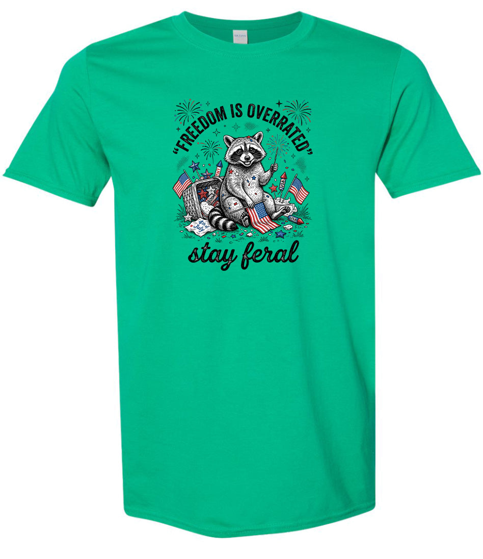 Freedom is Overrated Adult Gildan Soft Shirt