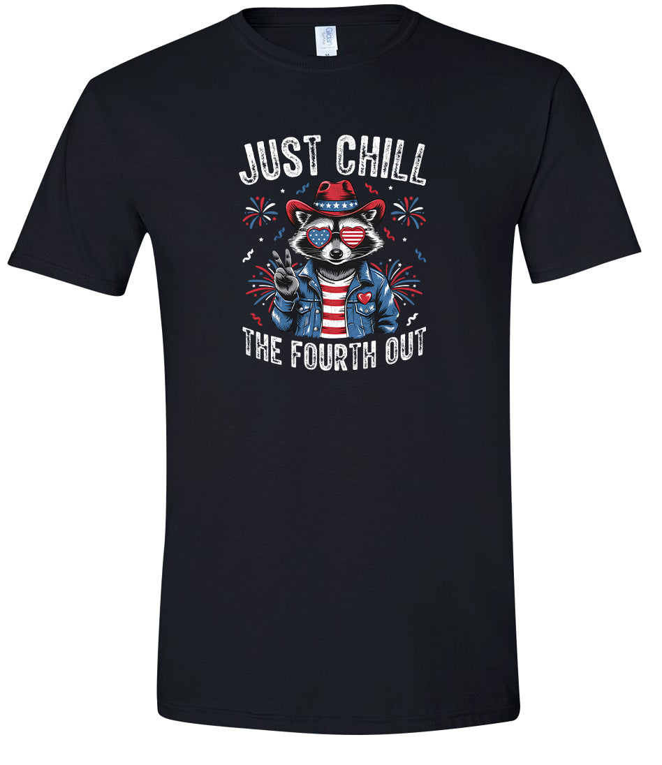Chill the Fourth Out Children's Gildan Soft Shirt