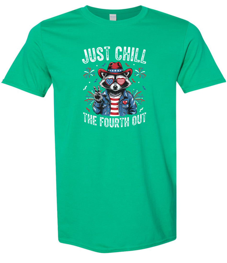 Chill the Fourth Out Children's Gildan Soft Shirt
