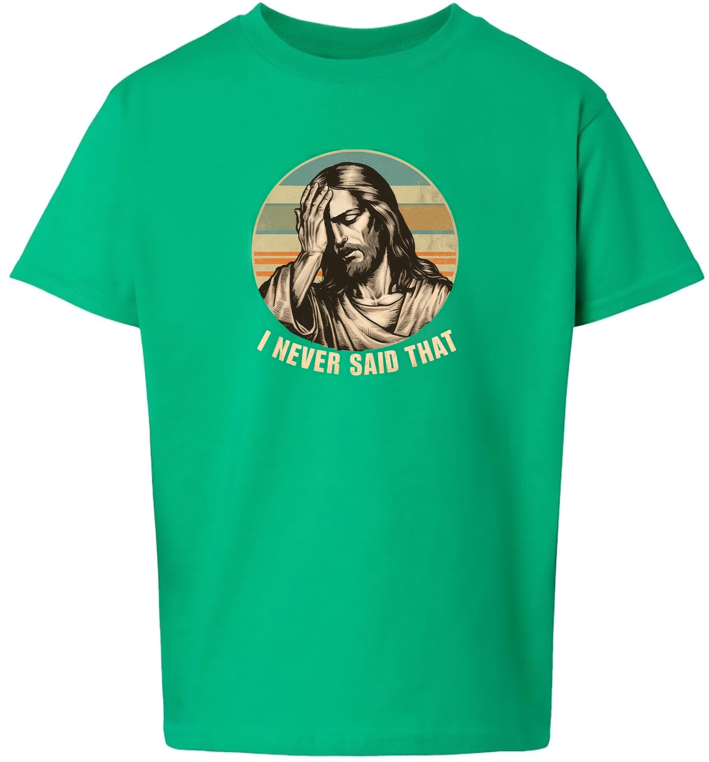 Jesus Never Said That Children's Gildan Soft Shirt