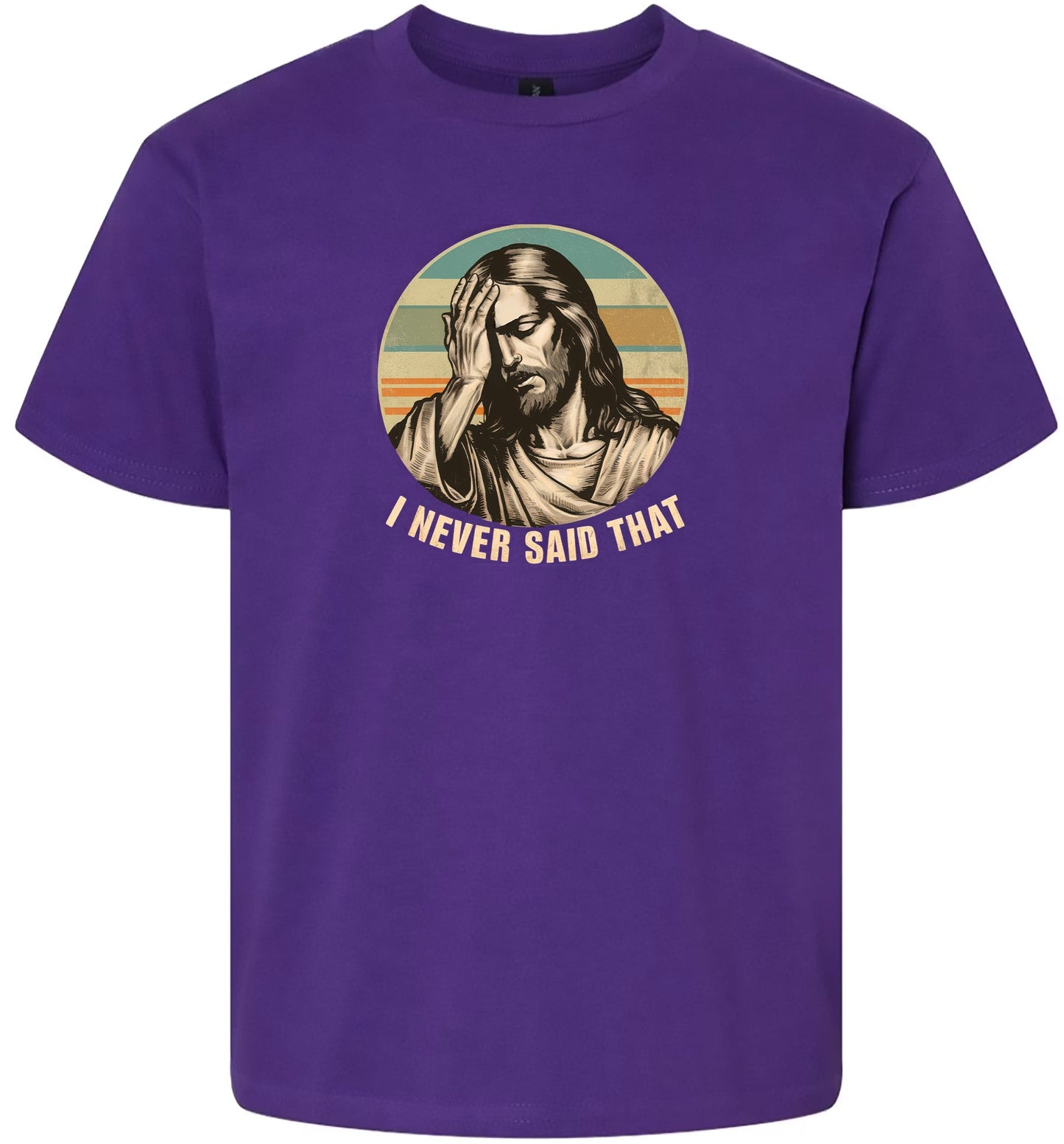 Jesus Never Said That Children's Gildan Soft Shirt