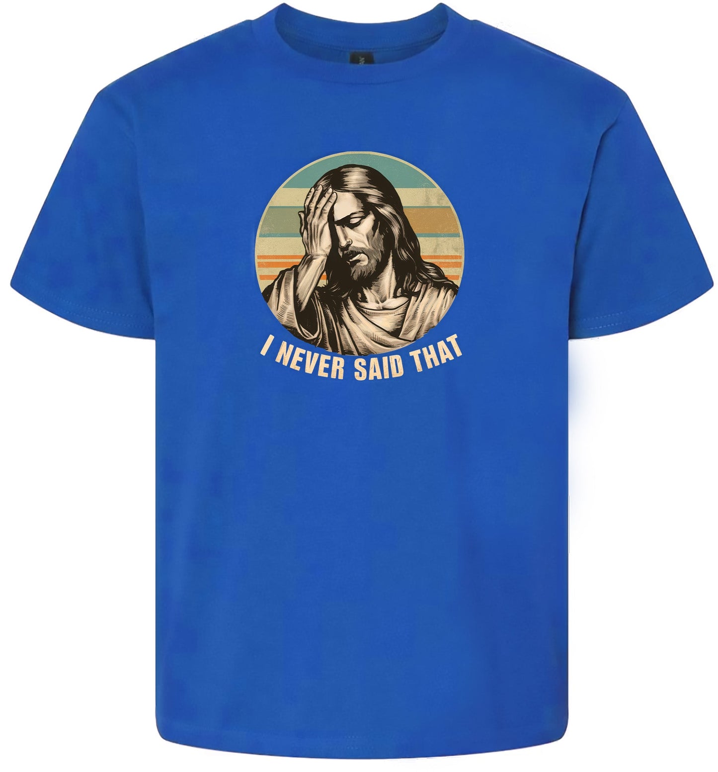 Jesus Never Said That Children's Gildan Soft Shirt
