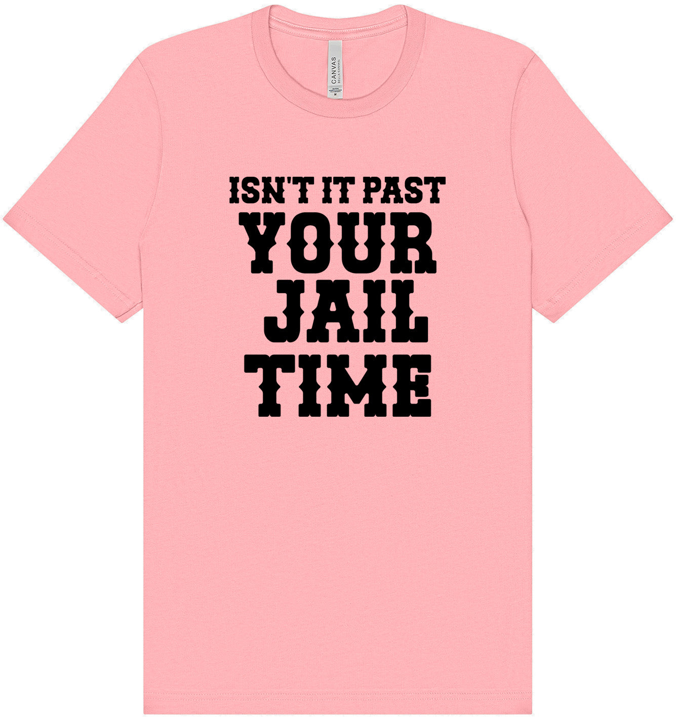 Past Your Jail Time Adult Bella Canvas Shirt