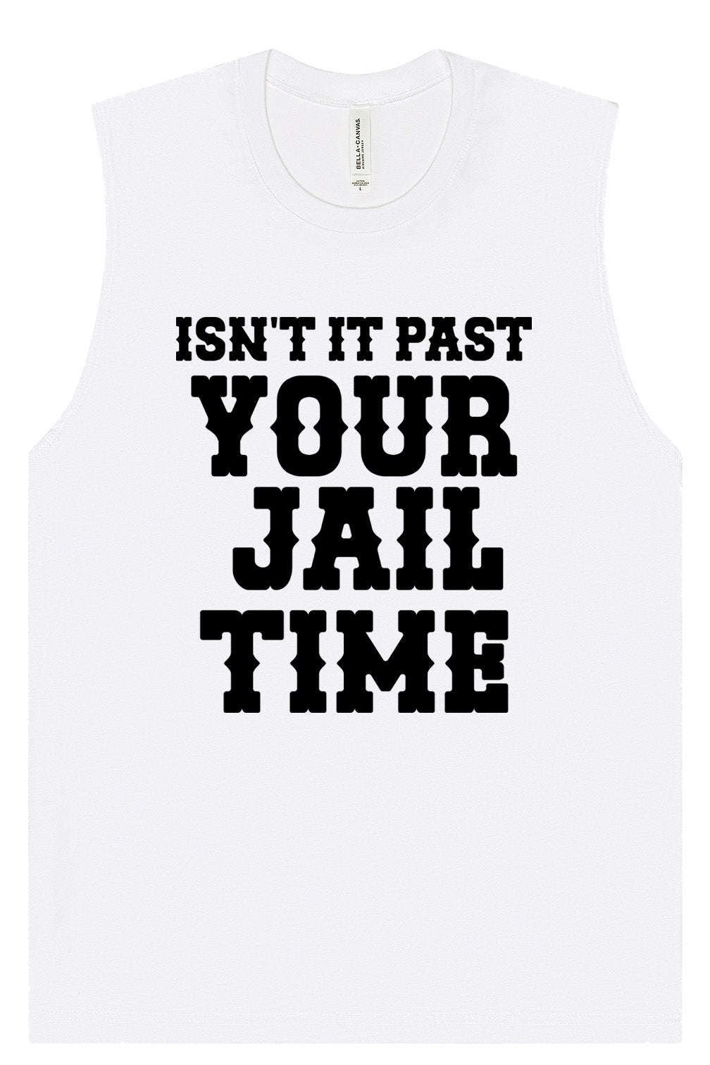 Past Your Jail Time Muscle Tank