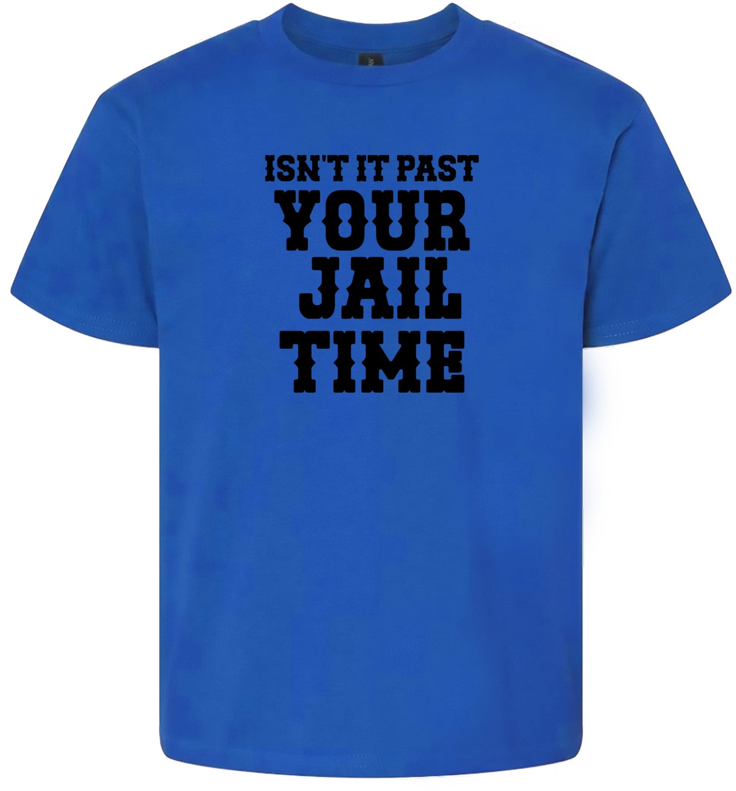 Past Your Jail Time Children's Gildan Soft Shirt