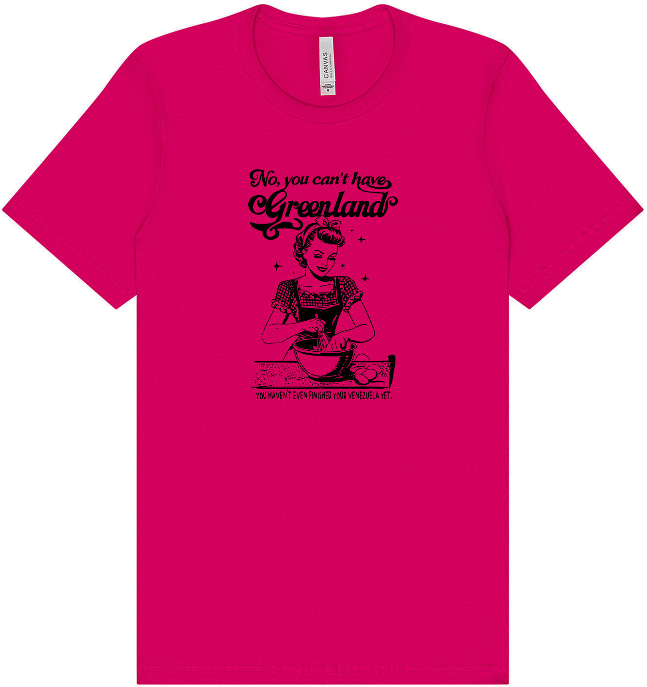 Haven't Finished Your Venezuela Yet Adult Bella Canvas Shirt