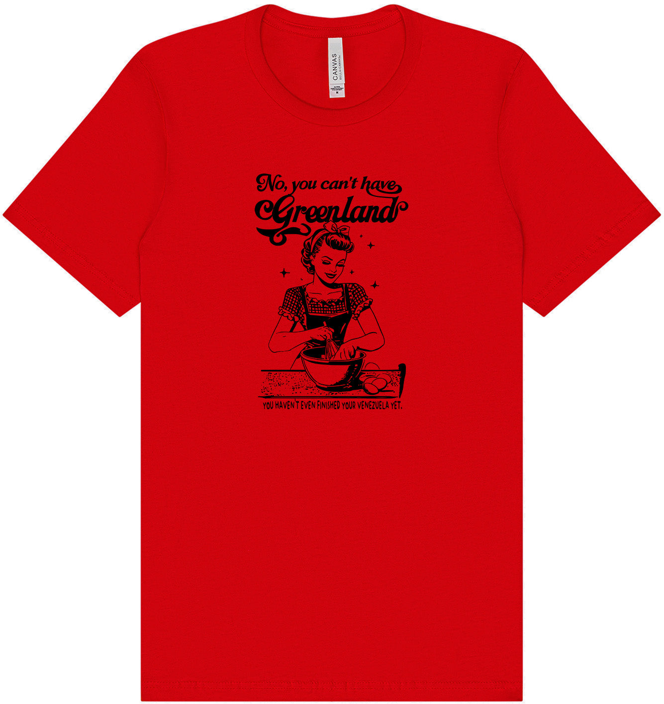 Haven't Finished Your Venezuela Yet Adult Bella Canvas Shirt