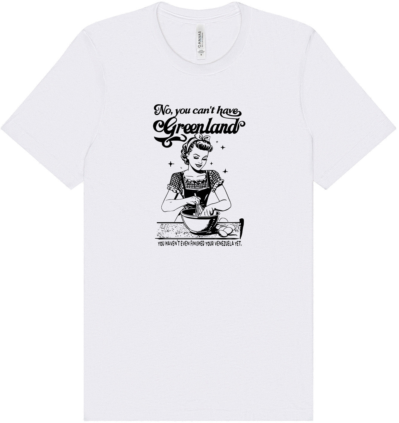Haven't Finished Your Venezuela Yet Adult Bella Canvas Shirt