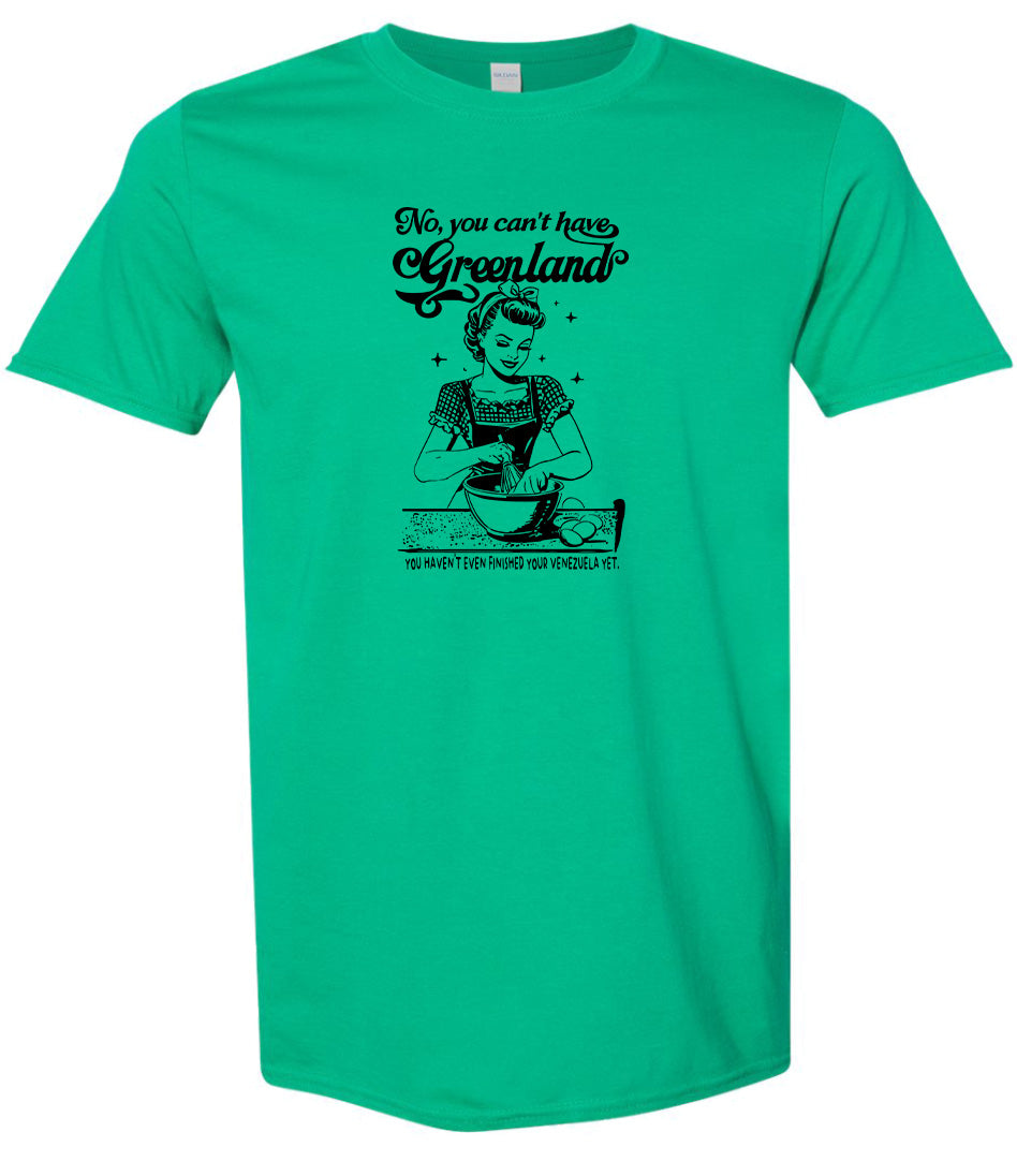 Haven't Finished Your Venezuela Yet Adult Gildan Soft Shirt