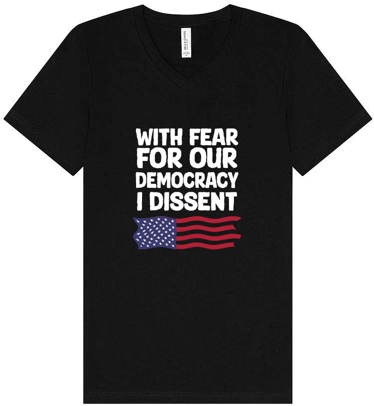 I Dissent Unisex V-Neck Shirt