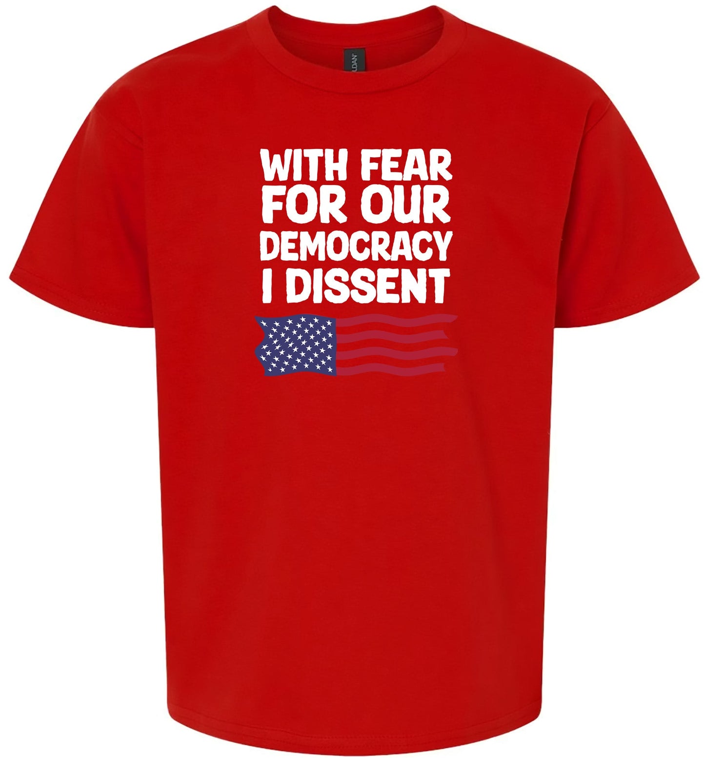 I Dissent Children's Gildan Soft Shirt