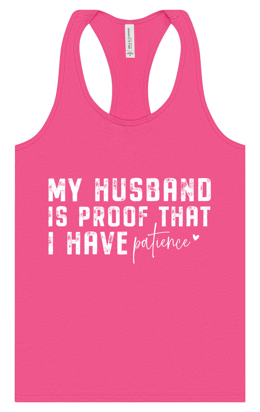 My Husband is Proof Women's Racerback Tank