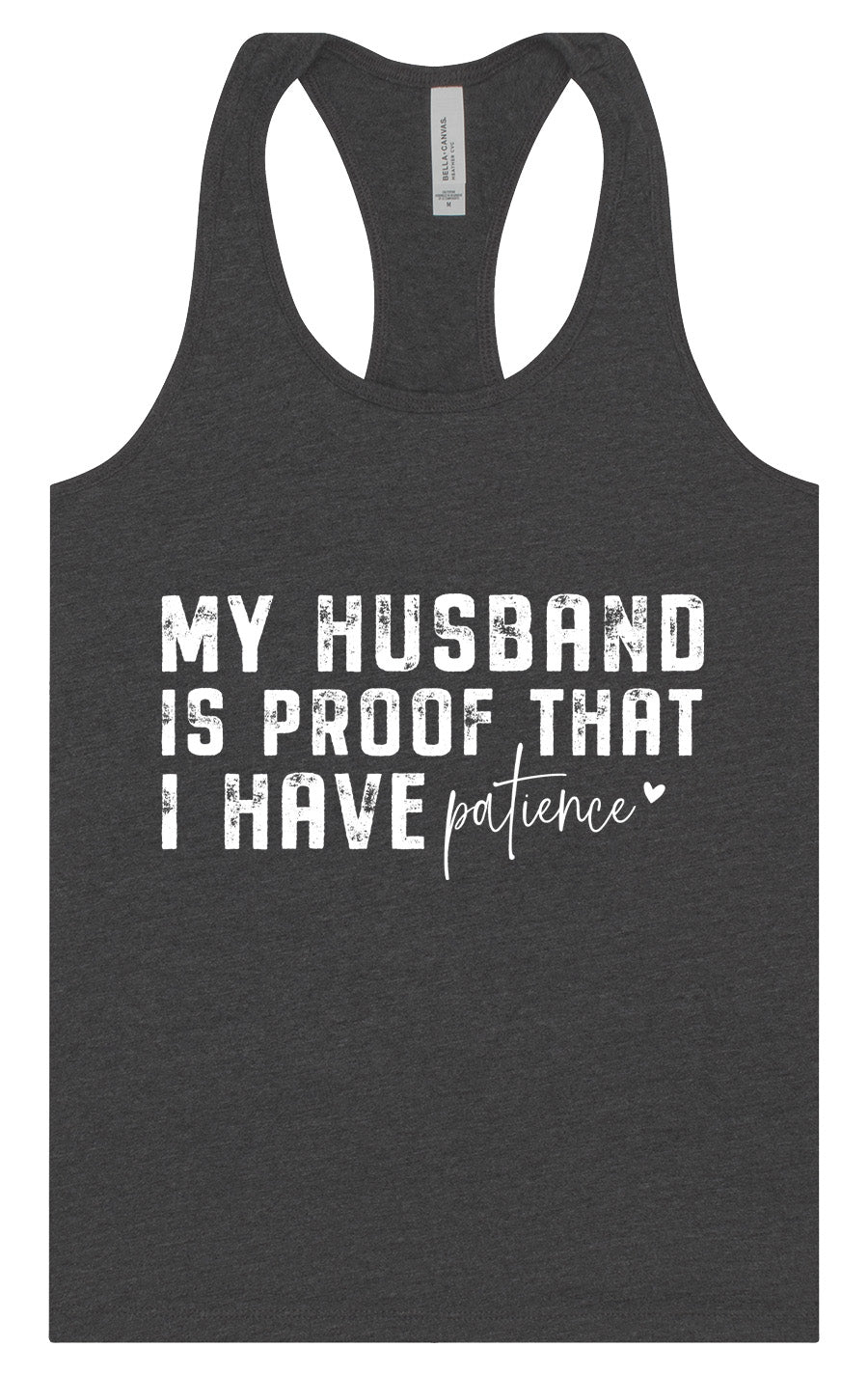 My Husband is Proof Women's Racerback Tank