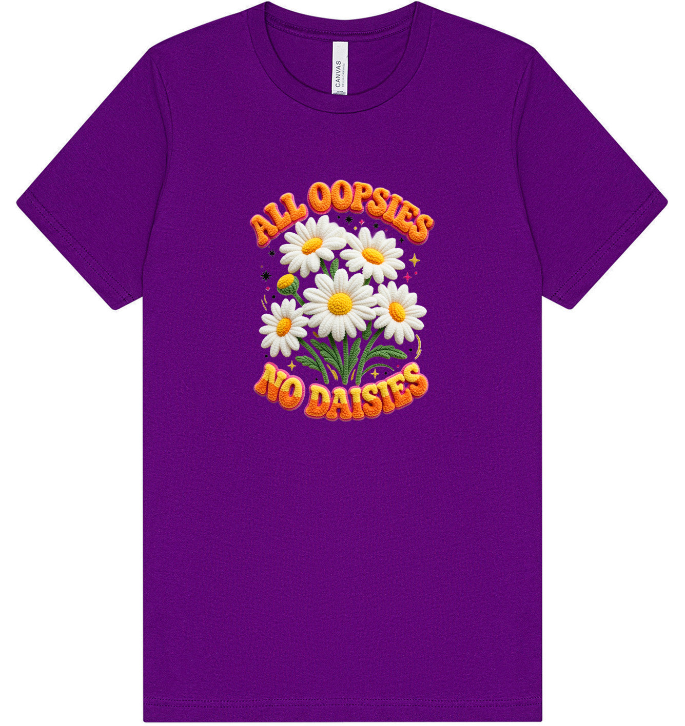 All Oopsies Adult Bella Canvas Shirt
