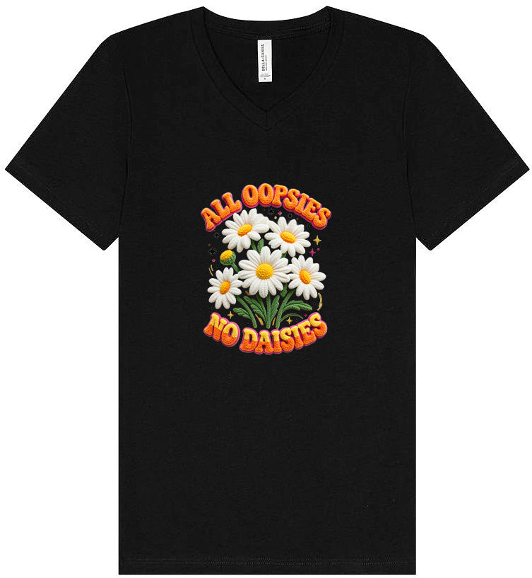 All Oopsies Unisex V-Neck Shirt
