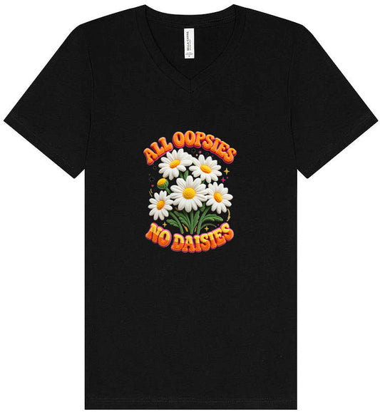 All Oopsies Unisex V-Neck Shirt