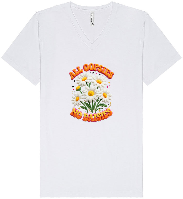 All Oopsies Unisex V-Neck Shirt