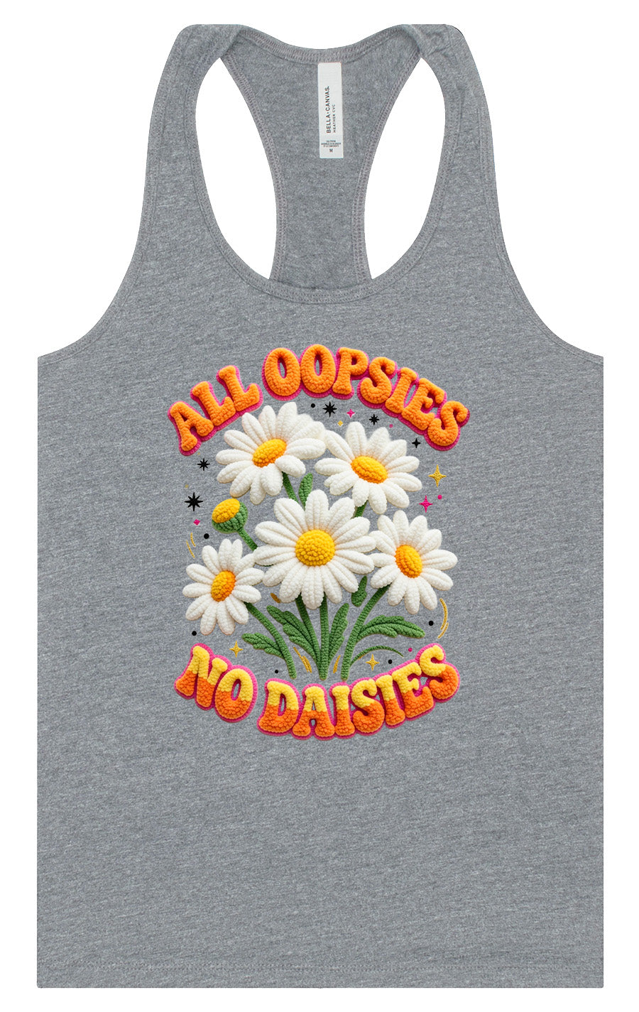 All Oopsies Women's Racerback Tank