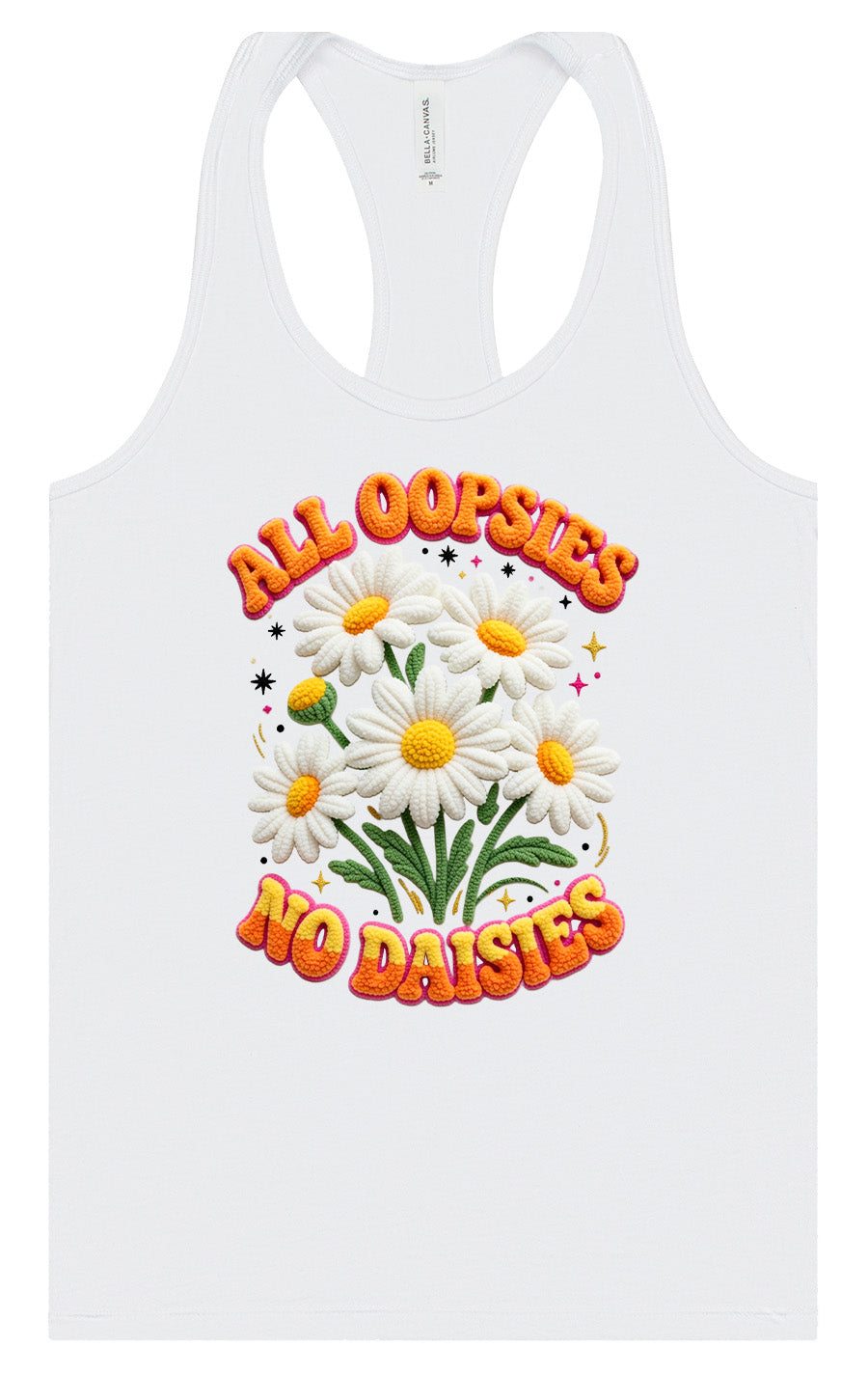 All Oopsies Women's Racerback Tank