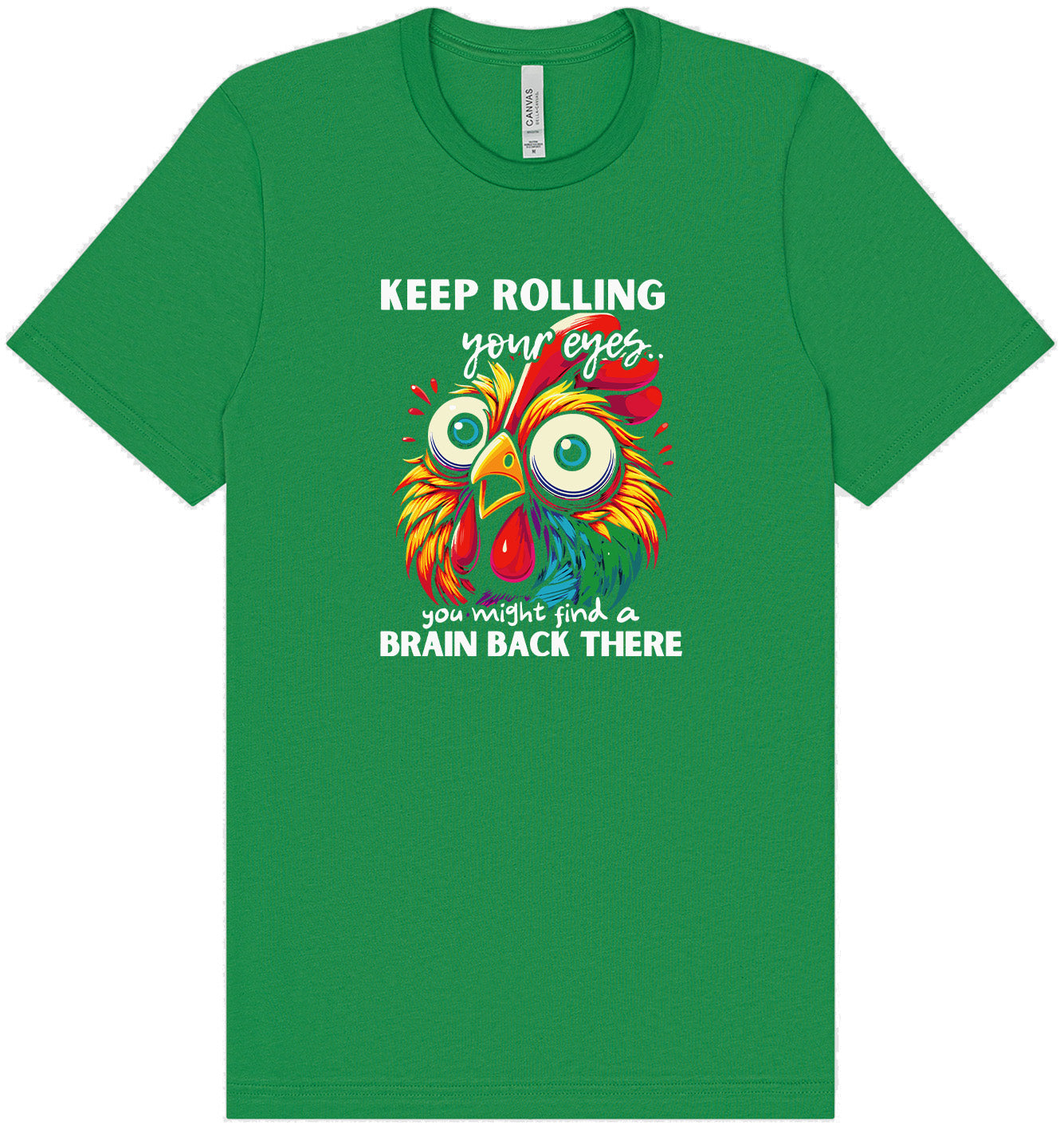 Chicken Brain Adult Bella Canvas Shirt
