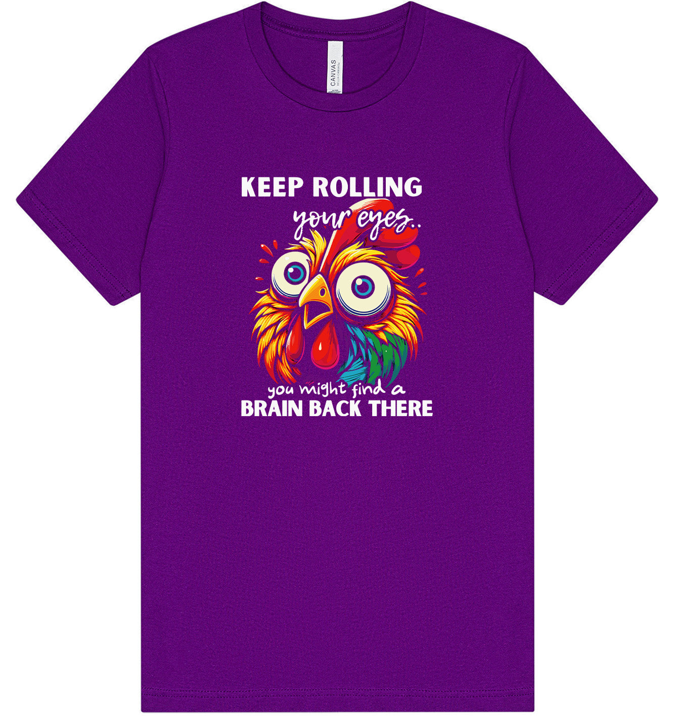 Chicken Brain Adult Bella Canvas Shirt