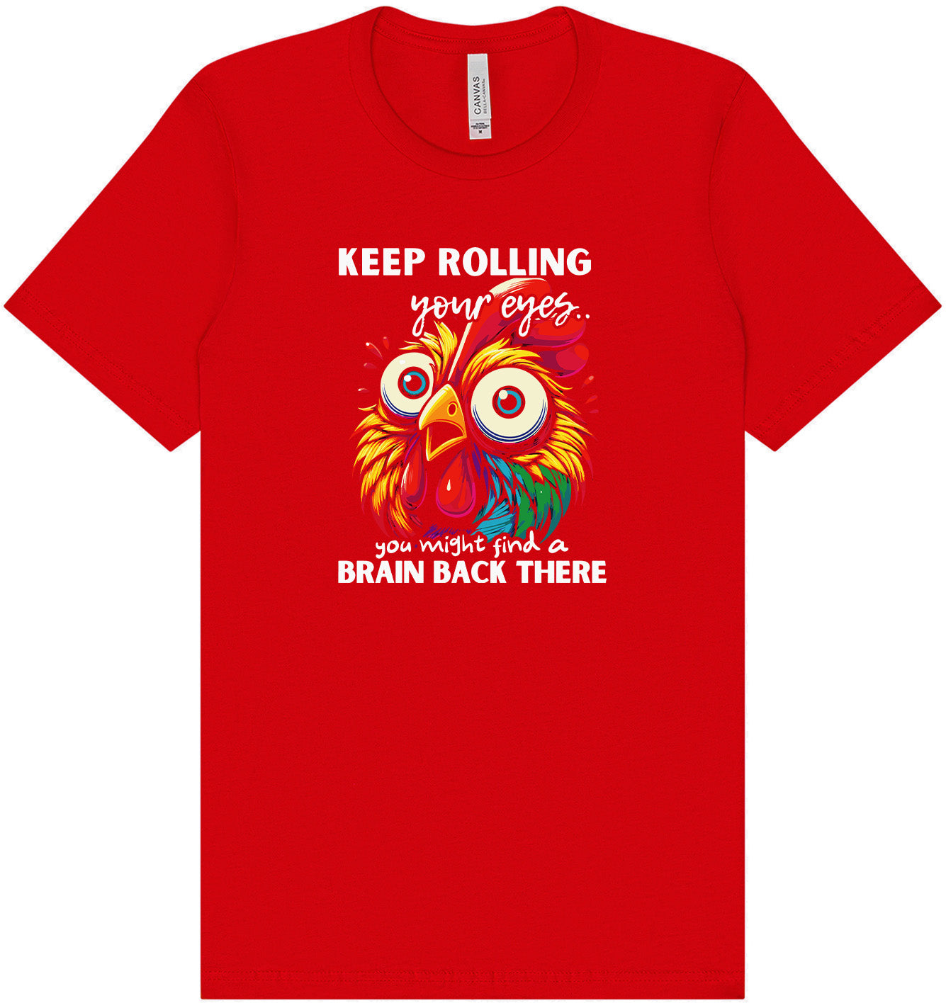 Chicken Brain Adult Bella Canvas Shirt