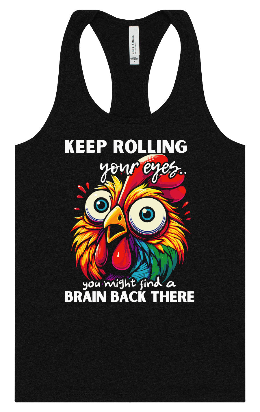 Chicken Brain Women's Racerback Tank