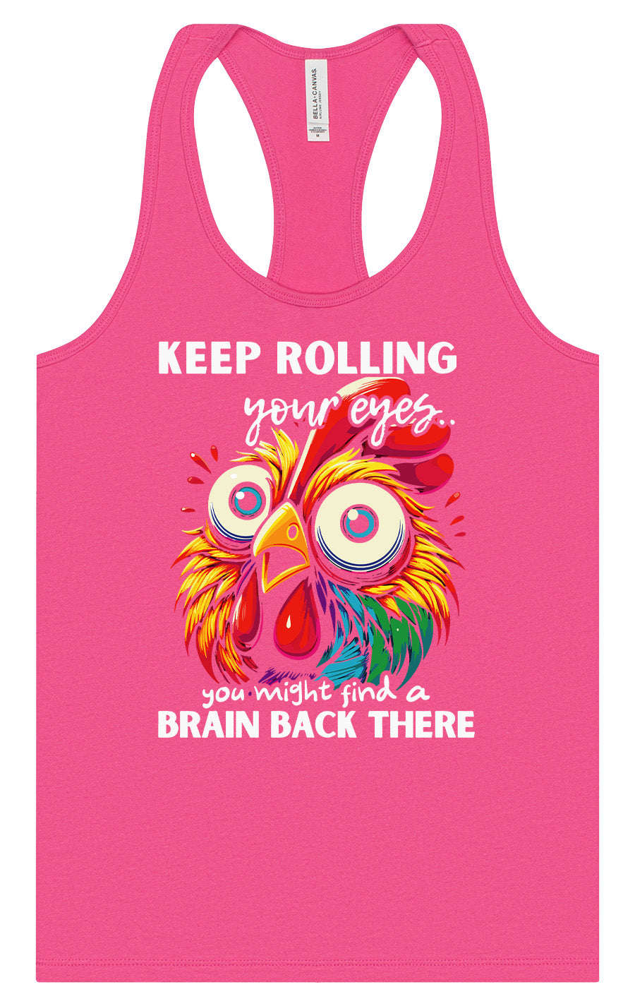 Chicken Brain Women's Racerback Tank