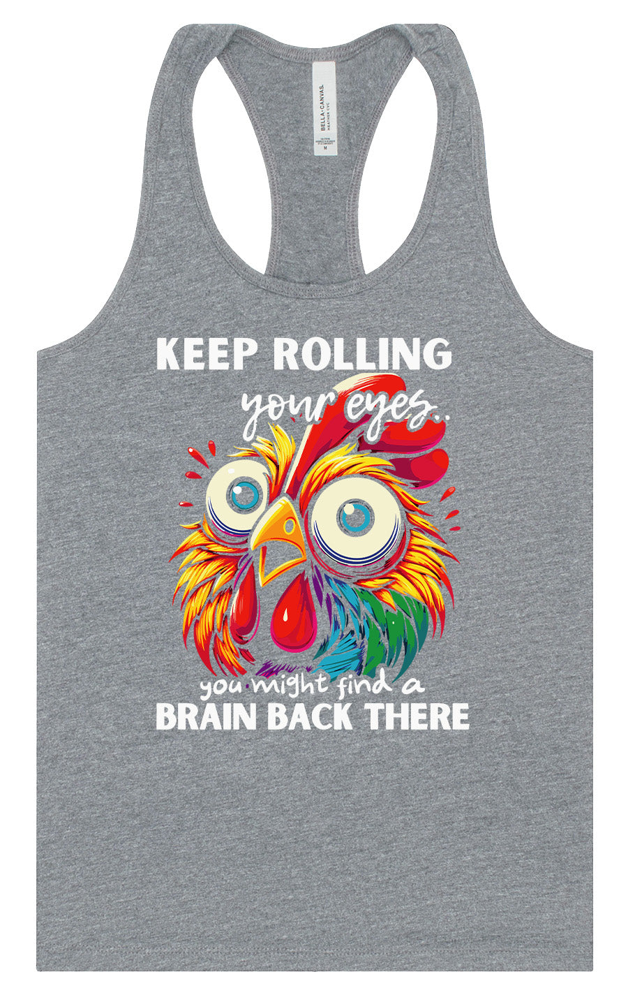 Chicken Brain Women's Racerback Tank
