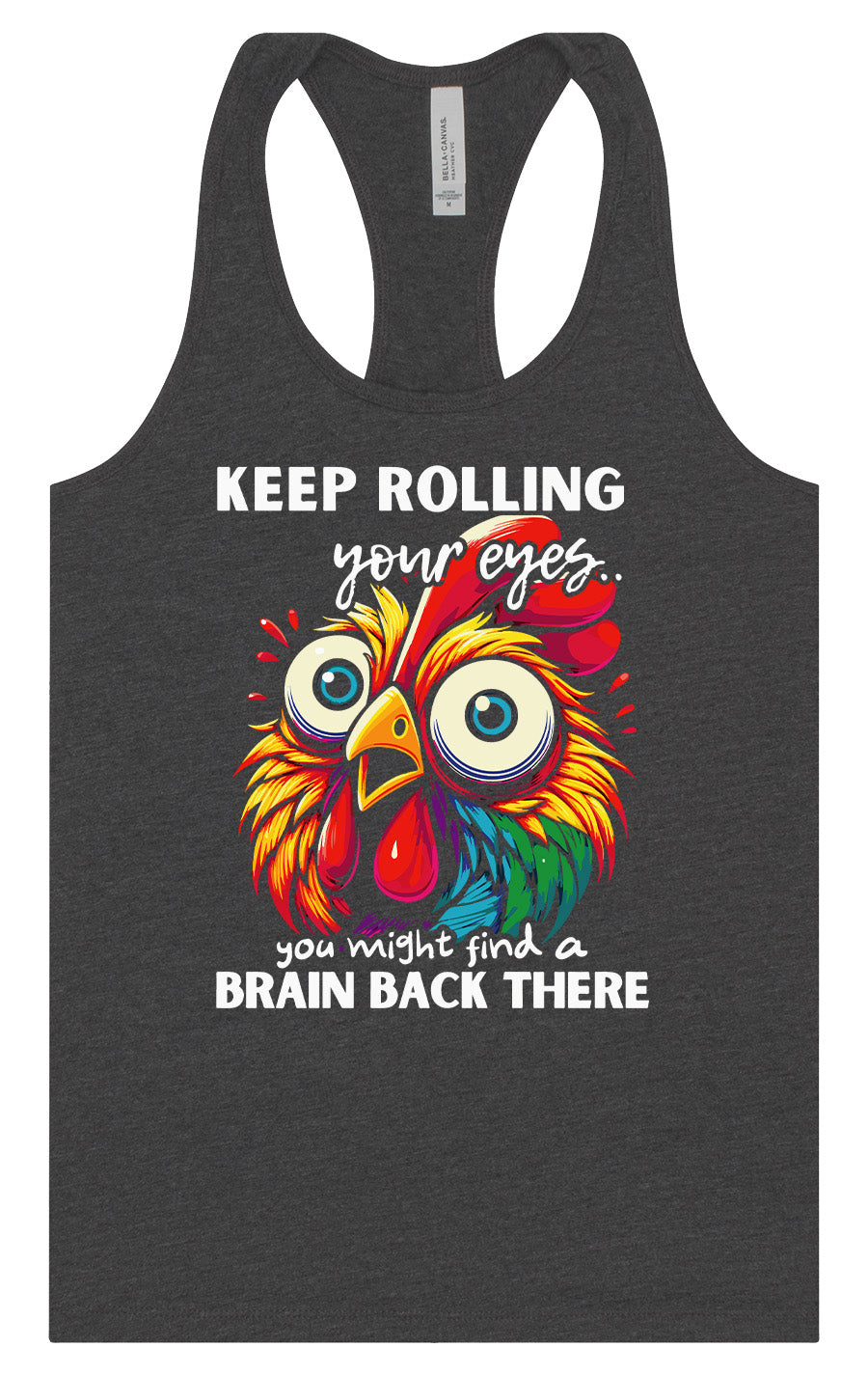 Chicken Brain Women's Racerback Tank