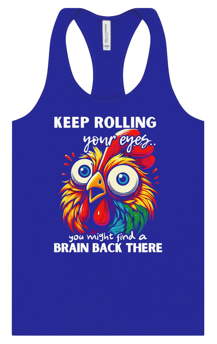 Chicken Brain Women's Racerback Tank