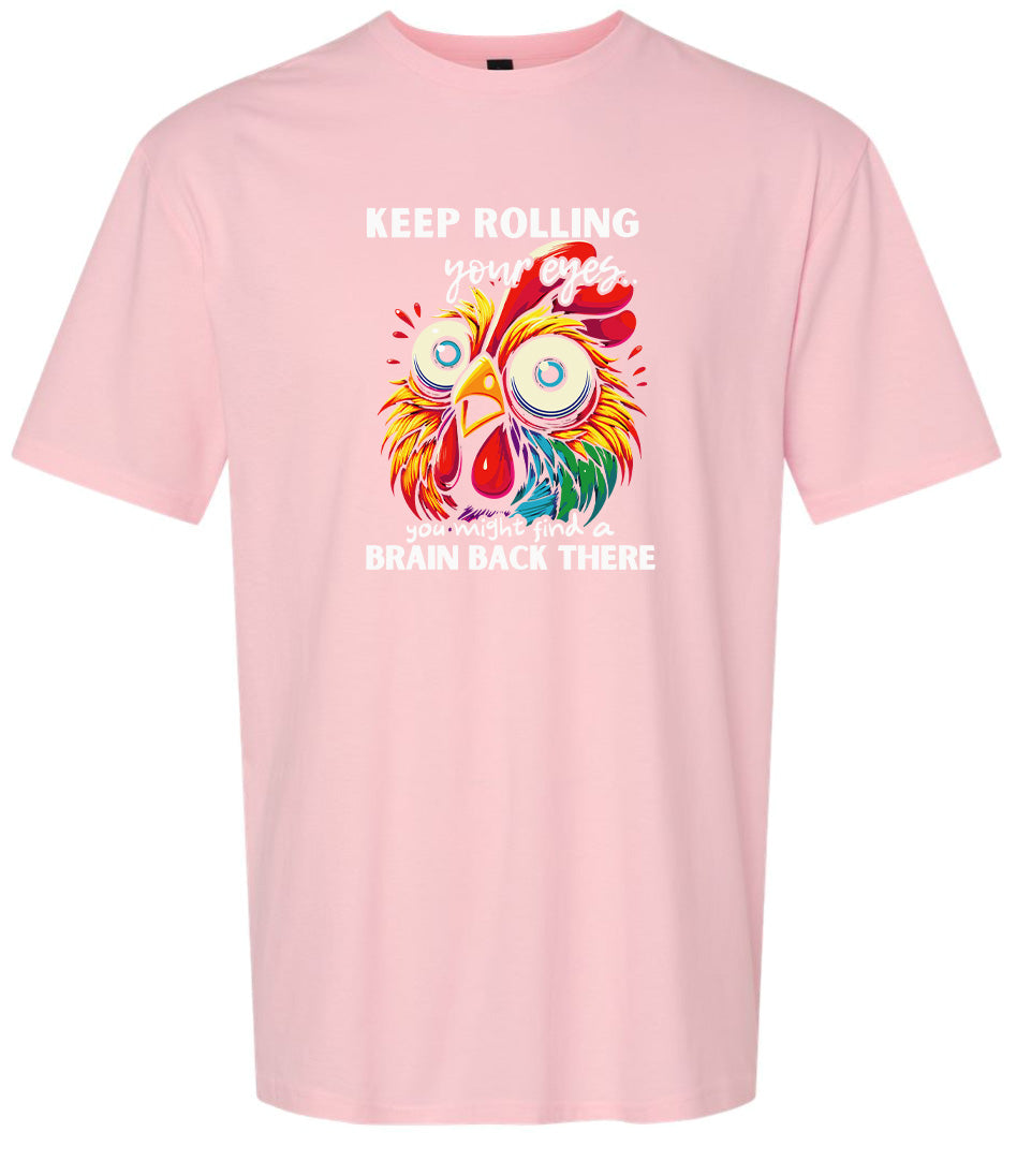 Chicken Brain Adult Gildan Soft Shirt
