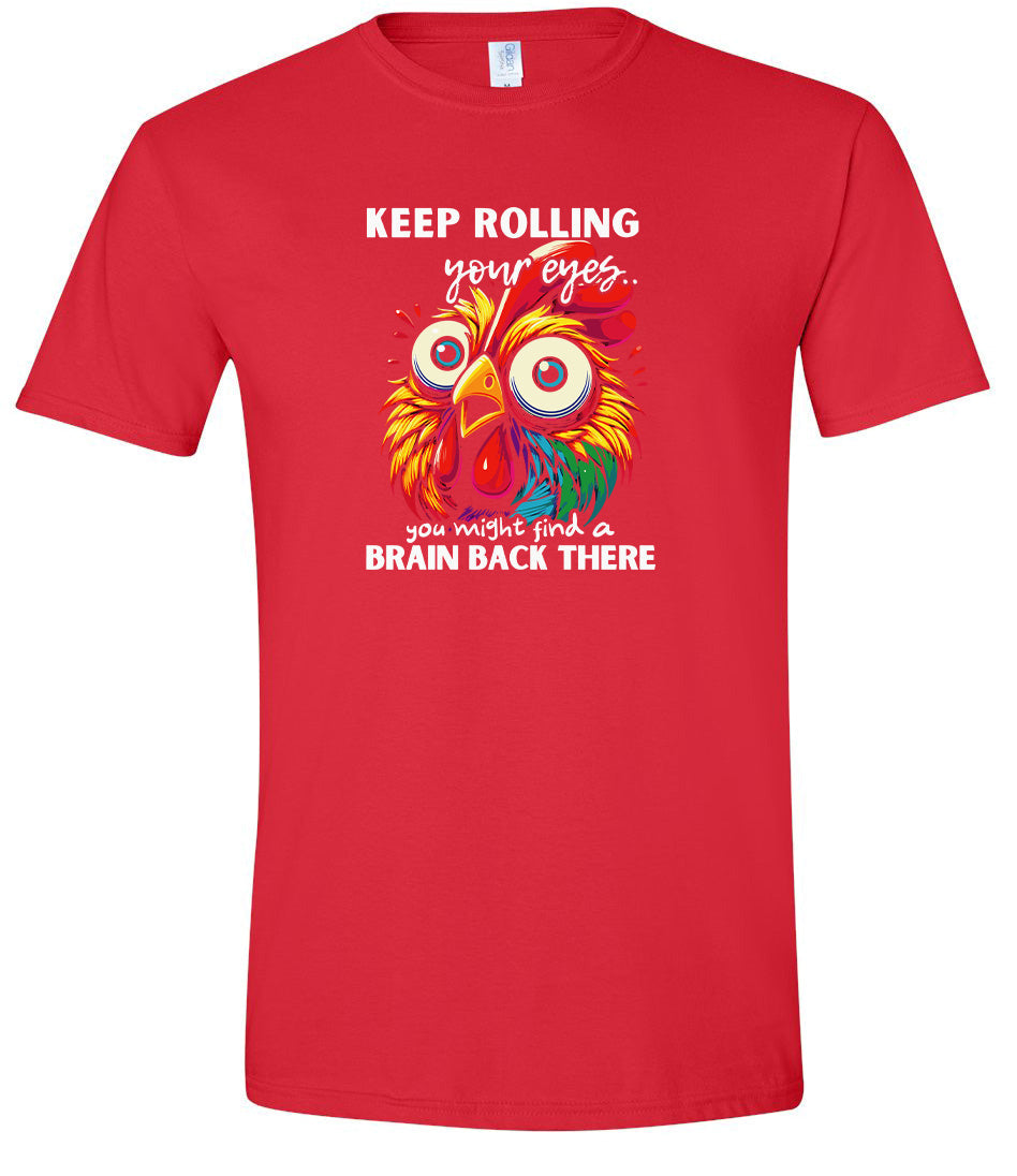 Chicken Brain Adult Gildan Soft Shirt