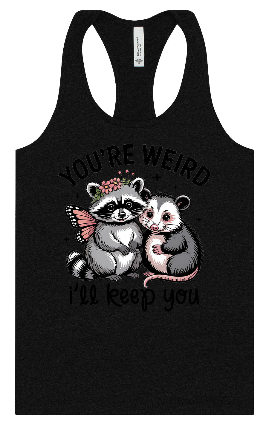 You're Weird Women's Racerback Tank
