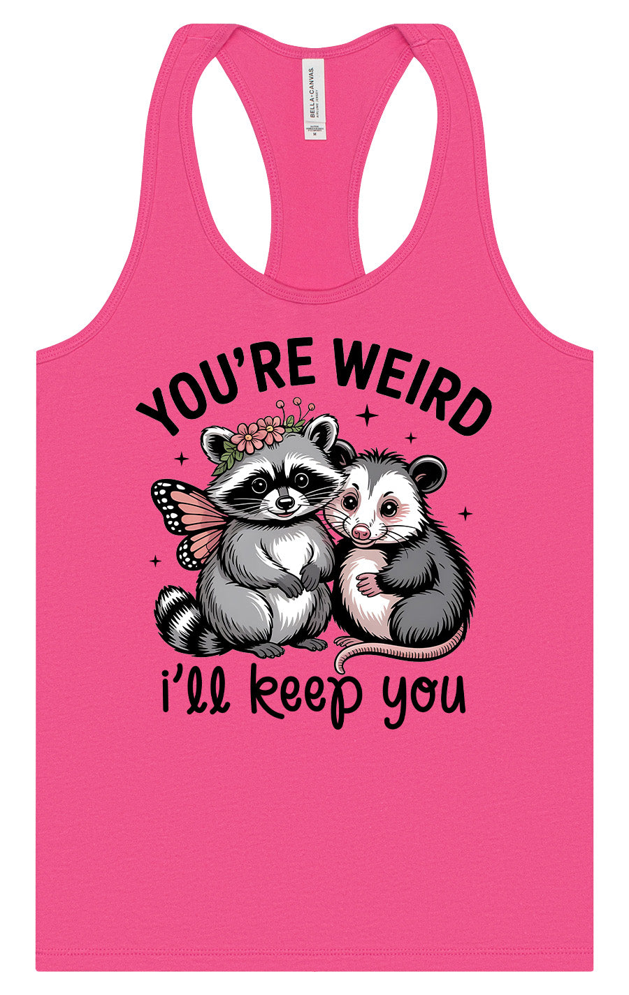 You're Weird Women's Racerback Tank