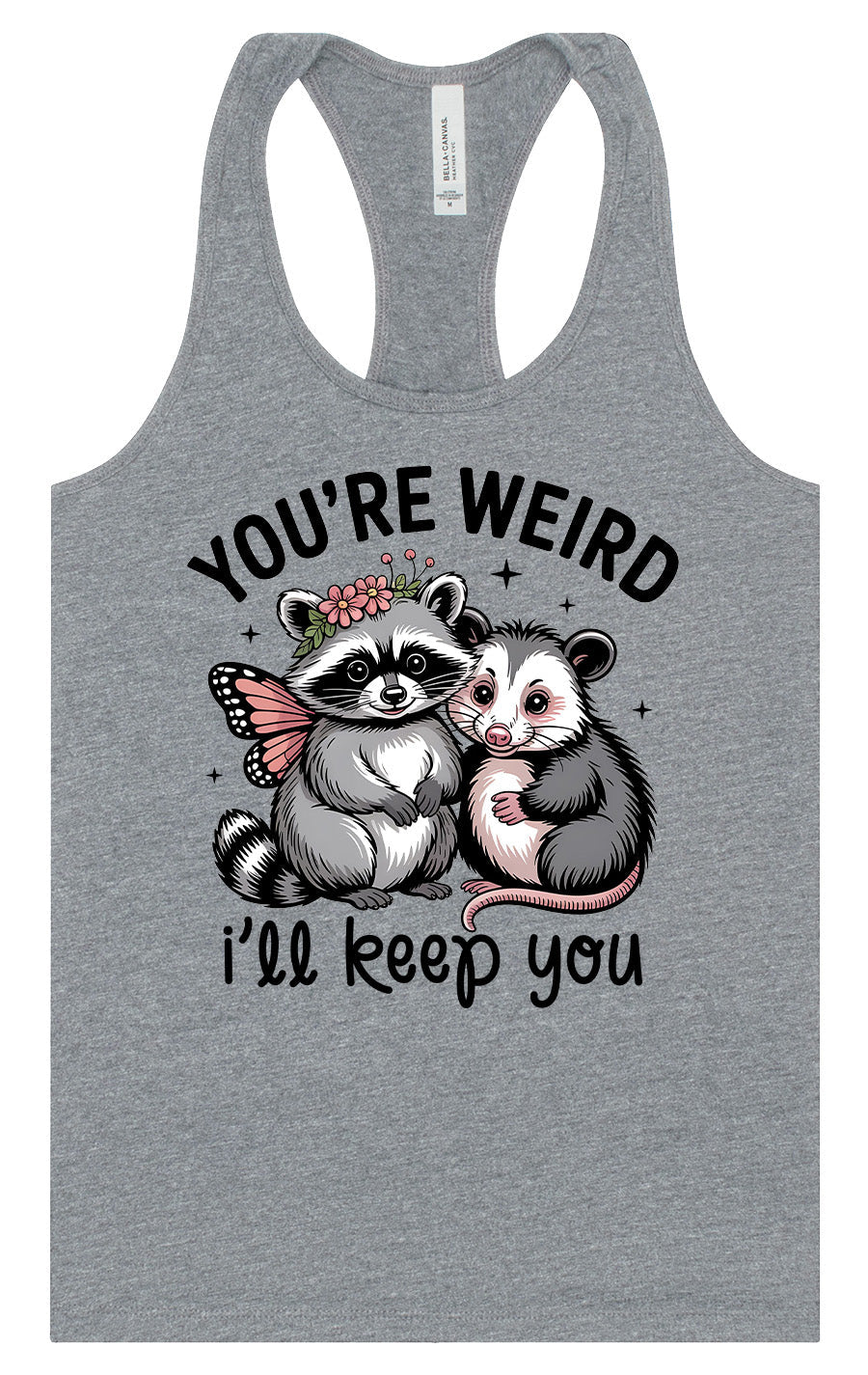 You're Weird Women's Racerback Tank