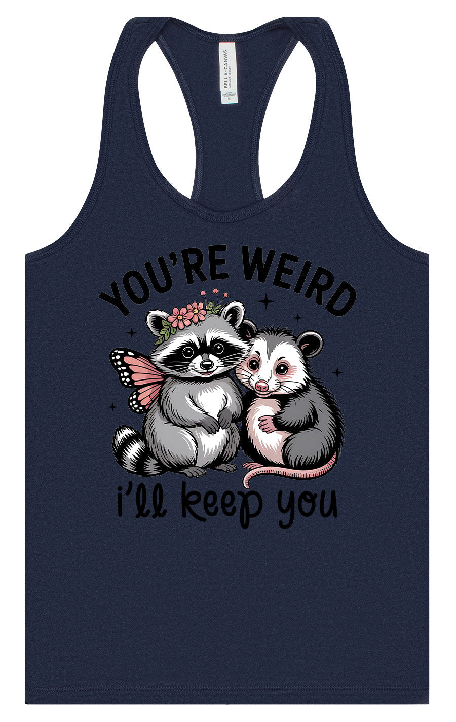 You're Weird Women's Racerback Tank
