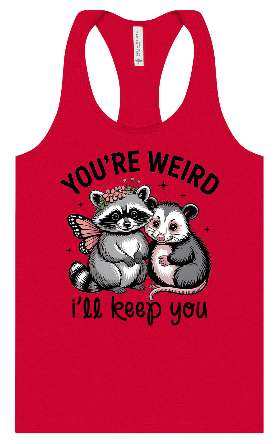 You're Weird Women's Racerback Tank