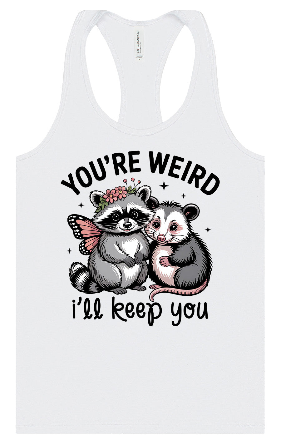 You're Weird Women's Racerback Tank