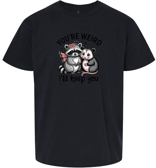 You're Weird Children's Gildan Soft Shirt