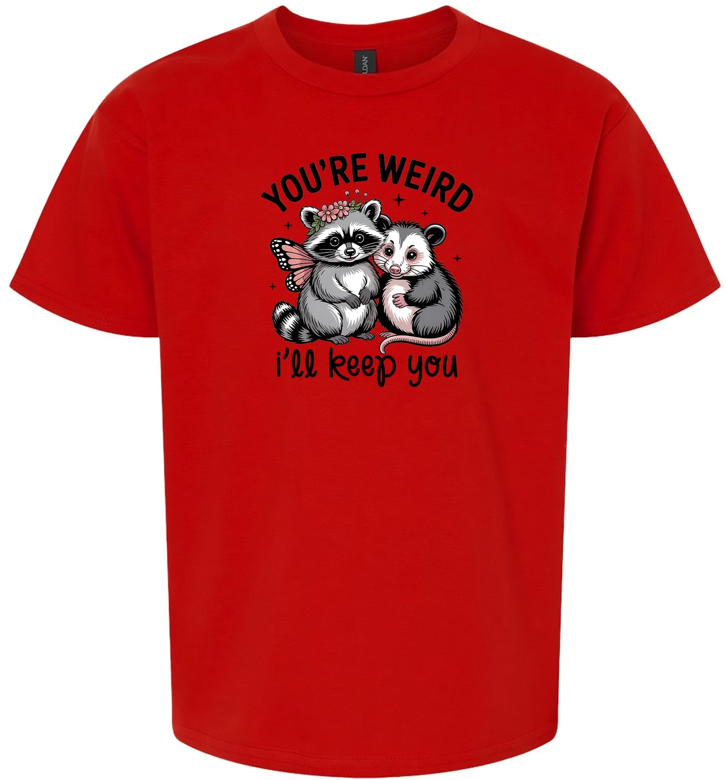 You're Weird Children's Gildan Soft Shirt