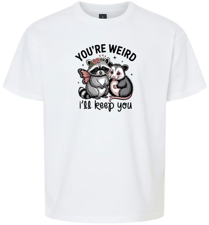 You're Weird Children's Gildan Soft Shirt
