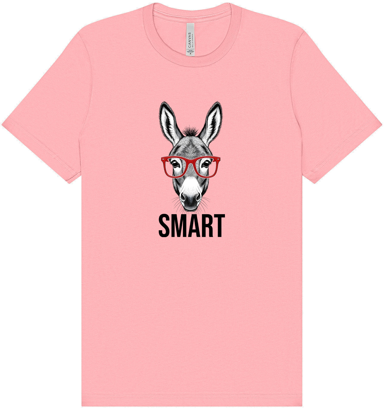 Smart Donkey Adult Bella Canvas Shirt