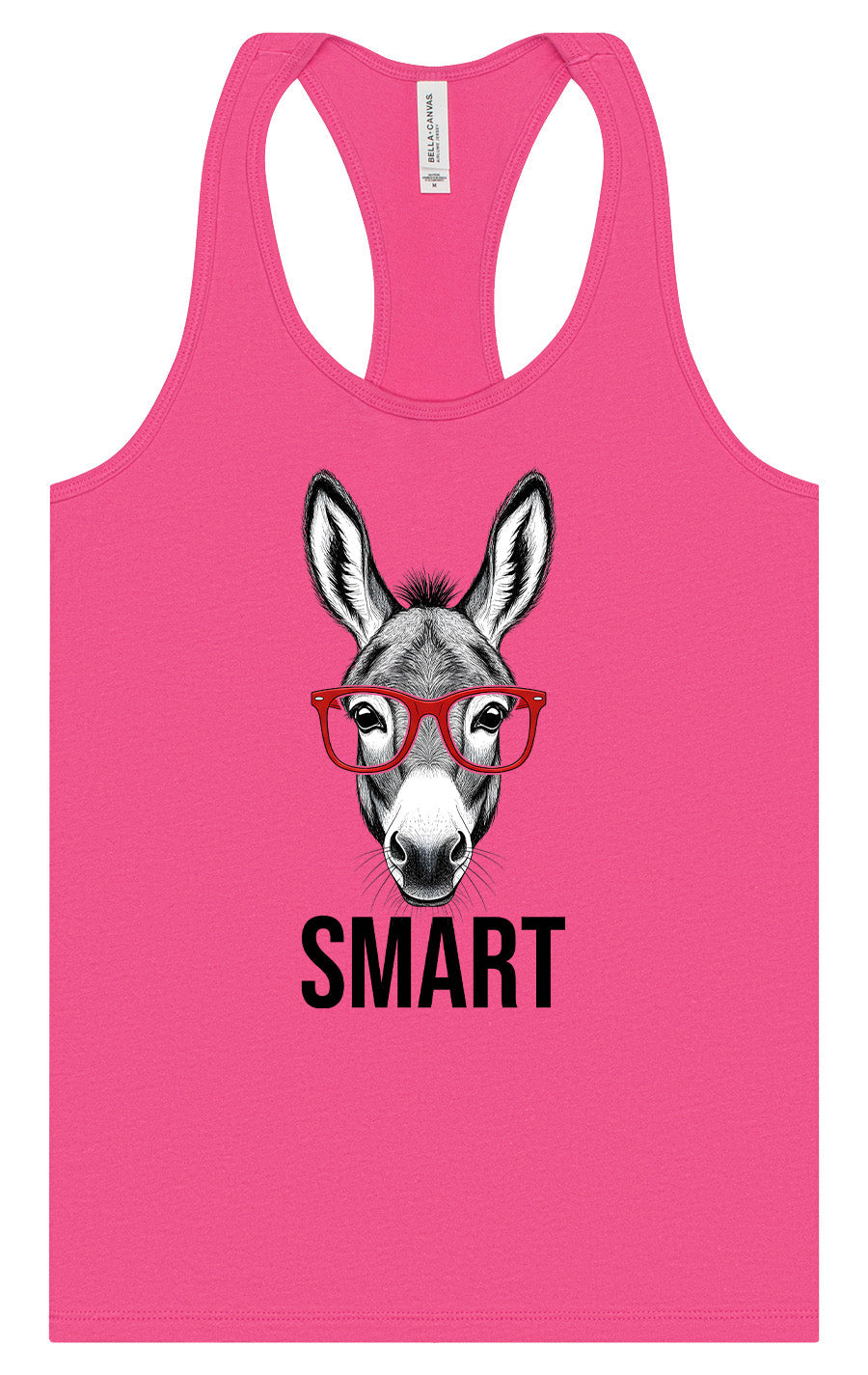 Smart Donkey Women's Racerback Tank