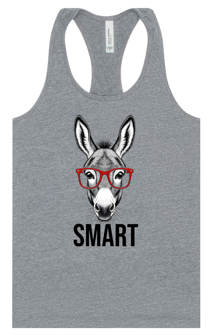 Smart Donkey Women's Racerback Tank