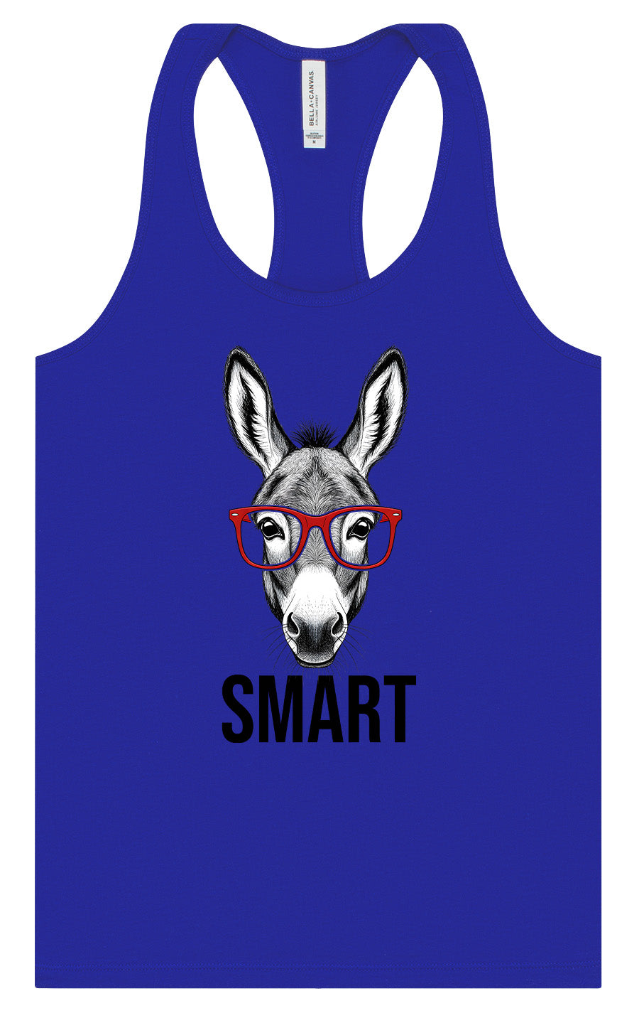 Smart Donkey Women's Racerback Tank