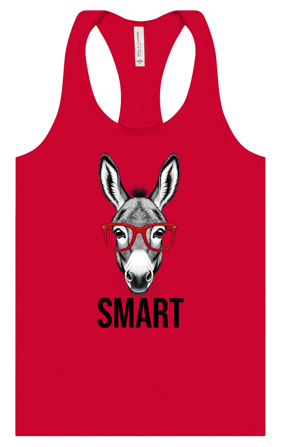 Smart Donkey Women's Racerback Tank