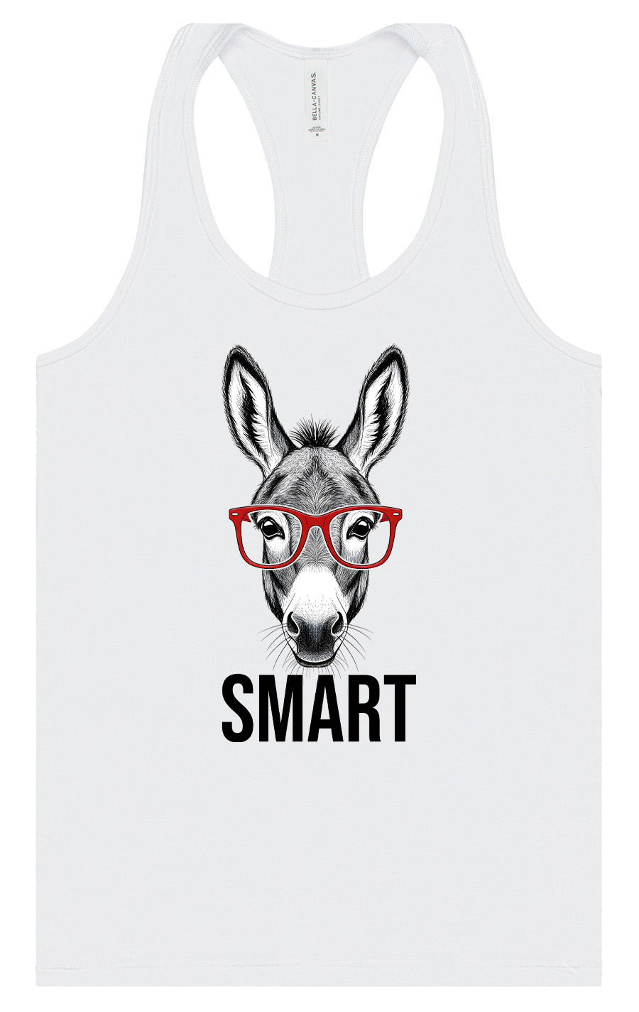 Smart Donkey Women's Racerback Tank