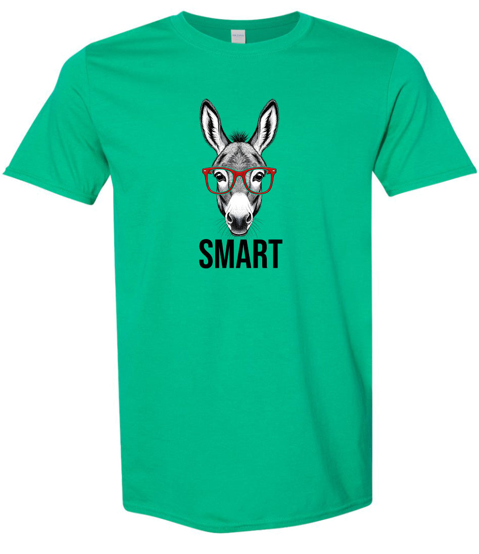 Smart Donkey Adult Gildan Soft Shirt
